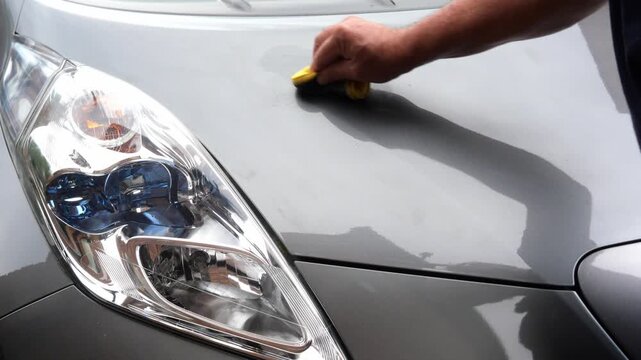 Clay bar: An important detailing tool . Claying a car involves using a clay bar or sponge to remove bonded surface contaminants that washing alone can't remove.