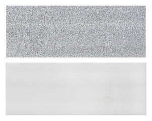 Sheet foil thermal insulation isolated on a transparent background. PNG.