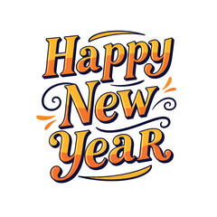 calligraphy, event, text, card, celebration, abstract, decoration, design, new year, happy new year, party, illustration, background, vector, holiday, happy, greeting, typography, poster, banner, 