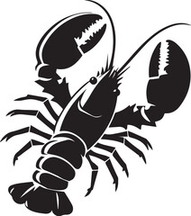 vector illustration of lobster