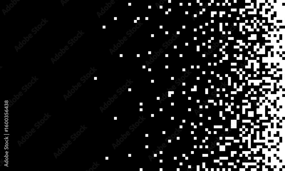Poster png techno explosion with bit datum and gradient tone combines electronic vector elements in a digit