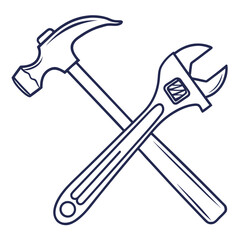 Hammer and wrench repair tools