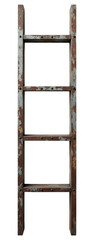 Rusty ladder looks aged, textured, and sturdy