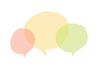 Bubble text  simple cute design element.eps