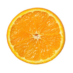 Close-up orange slice, vibrant citrus (1)