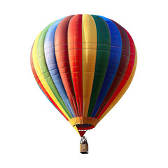 Colorful hot air balloon against black background (15)