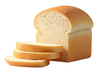 Sliced bread presents itself in an appetizing way