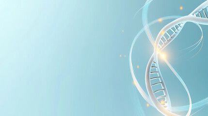 DNA Medical Bioscience Concept Illustration