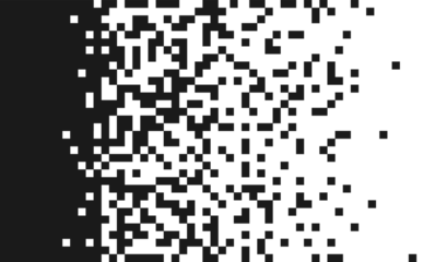 PNG speed dissolving digital explosion mosaic pattern rectangle vector pixel evaporation transformation disintegration abstract dispersed shape concept design burst graphic dust broken background 