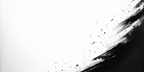 Abstract grunge vector background with transparent blue water splashing on a clean white surface