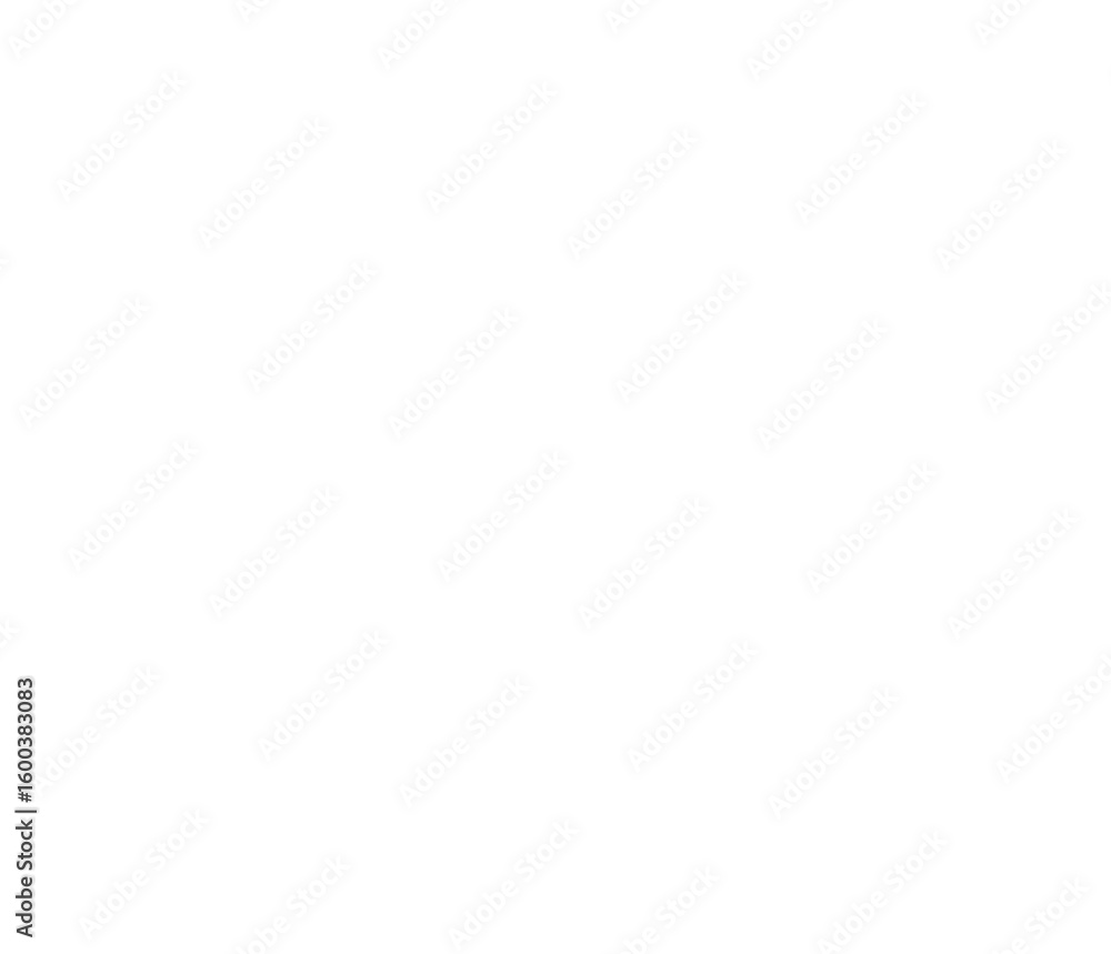 Aufkleber square dynamic dash line with distortion geometric shape