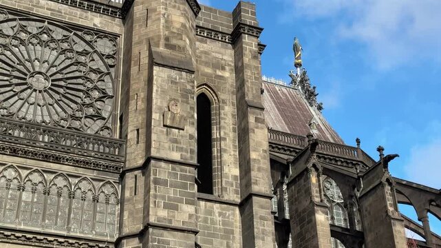 Cathedral of Our Lady of the Assumption &ndash; Gothic Masterpiece in Clermont-Ferrand, France

