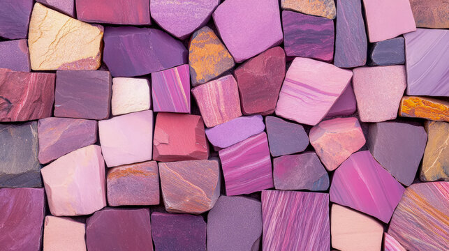 Dynamic colorful rectangular pattern in violet shades - Free Stock ...