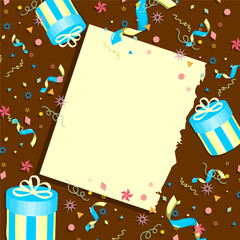  Happy birthday greeting card a beautiful birthday template