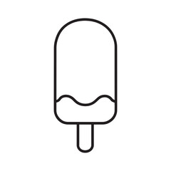 Orange Creamsicle line art minimal fruity art concept