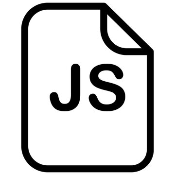JavaScript Frameworks  line icon