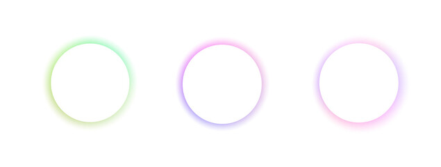 Gradient curve ring with PNG fluid shape and black wave. Futuristic swirl flow with round circular design and energy light. PNG template with curve detail and bright neon space.