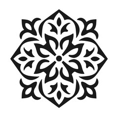 Spanish Alhambra Inspired Laser Cut Design Featuring Intricate Floral Patterns