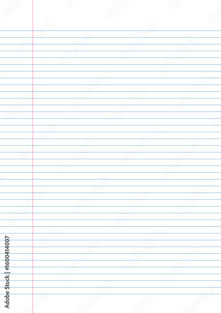 Poster notebook paper background. lined notebook paper