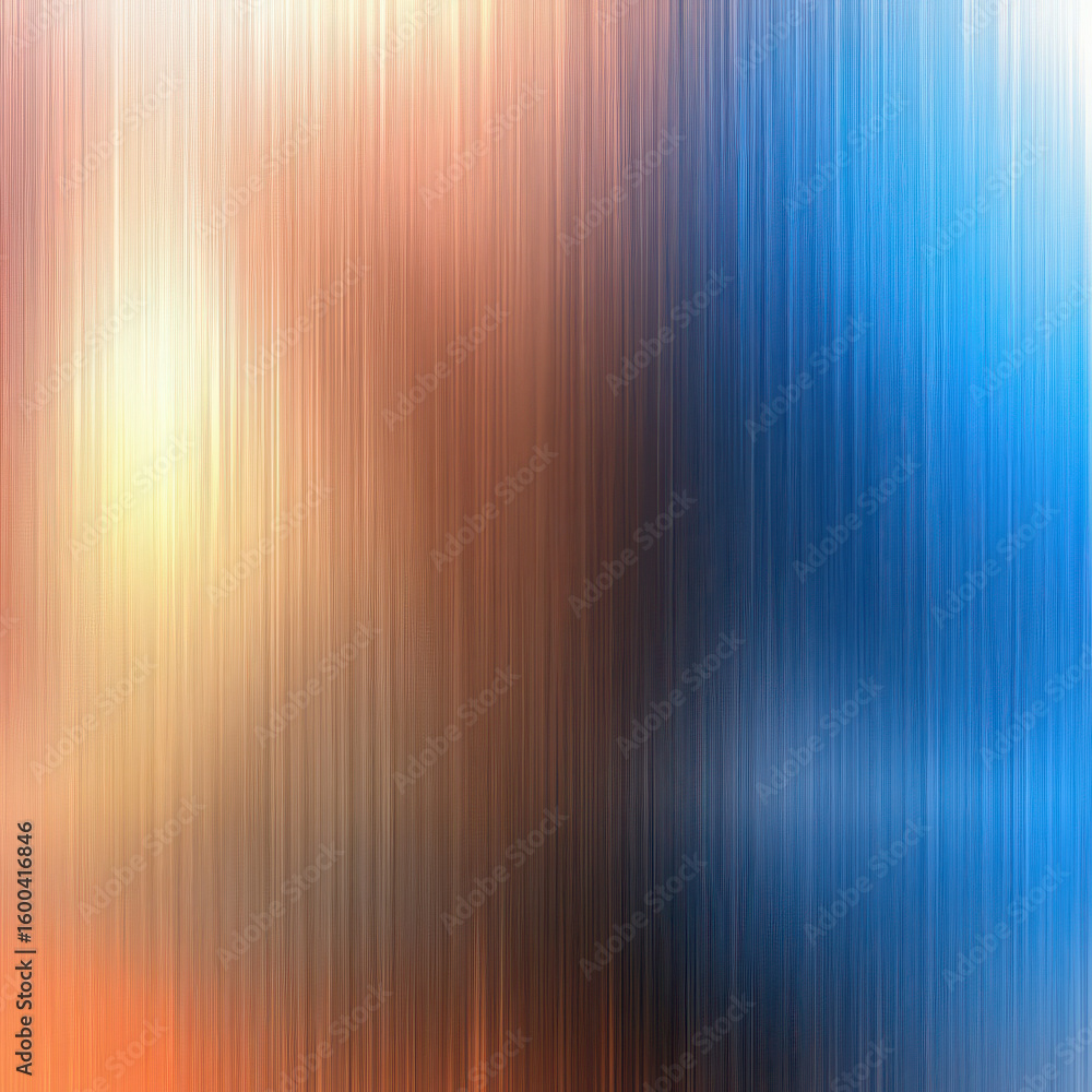 Poster abstract background with vertical blue and orange gradient lines. dynamic texture for presentation, 