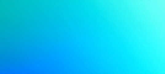 Bold cyan to sky blue gradient with clean transition 