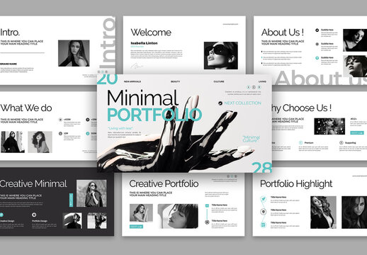 Minimal Portfolio Presentation Template
