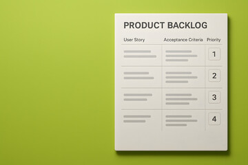 Organized Modern Product Backlog for Agile Product Development and Prioritization