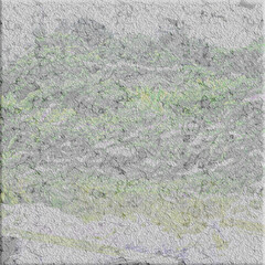 Abstract textured artwork featuring blended colors and intricate patterns