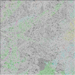 Abstract textured artwork featuring blended colors and intricate patterns