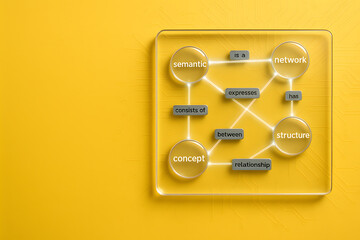 Complex Semantic Network Visualization of Interconnected Concepts for AI and Knowledge Graphs