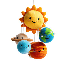 Plush Solar System Mobile
