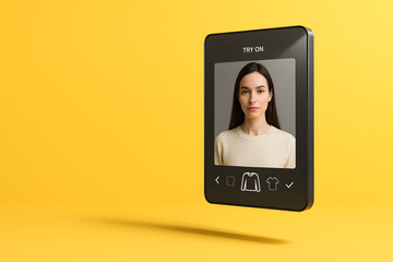 Interactive Smart Retail Mirror Displaying Virtual Try-Ons for Enhanced Shopping Experience