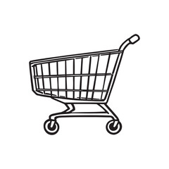 Trolley line art illustration perfect for street decor