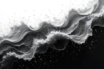 black and white background