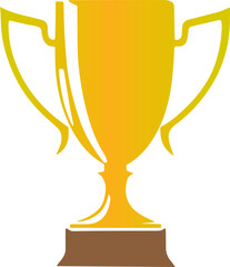 Trophy Cup Color Vector Design