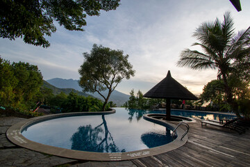 Swimming pool with beautiful views
