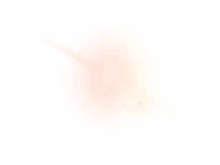 sunbeam png isolated on white