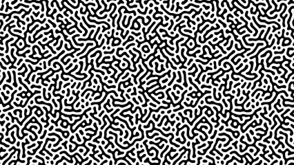 black Turing line pattern template background for health,  banners, wallpapers