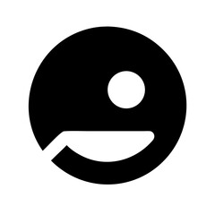 Obraz premium smiley face on white background