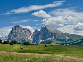 mountain landscape in the alps