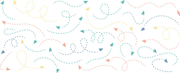 paper plane icon doodle hand drawn. Outline drawing paper plane line clipart symbol