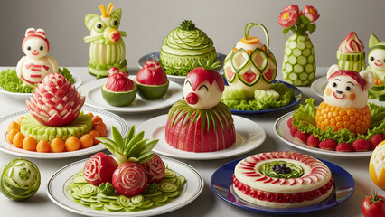 christmas cupcakes on white background