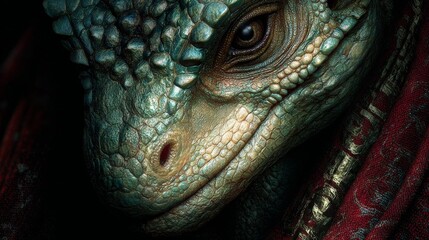 Naklejka premium Exploring the fascinating world of reptilian creatures and their unique adaptations in nature