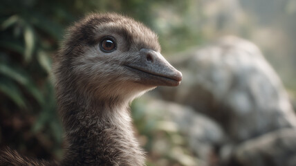 Fototapeta premium This Vividly illustrating extinct species like the moa and dodo showcases a rich history.
