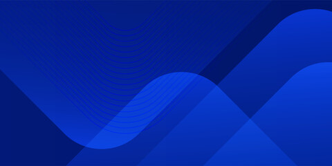 Abstract blue background. Modern simple blue geometric design. Minimal shapes. Suit for booklet, brochure, banner, poster, website, flyer, cover, corporate, backdrop.