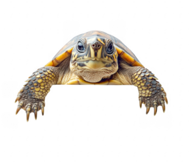 turtle isolated on white