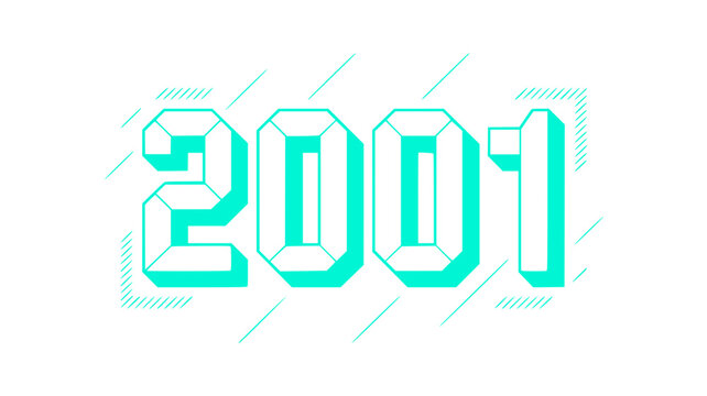 2001 Geometric Year Design.