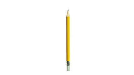Fototapeta premium Yellow pencil against a black background.