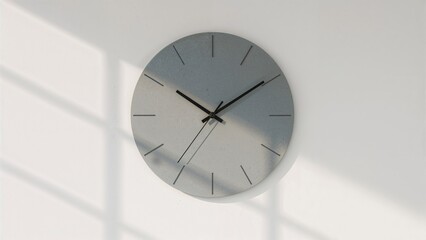 Stylish modern time indicator