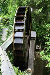 Wasserrad an der Laubachsmühle